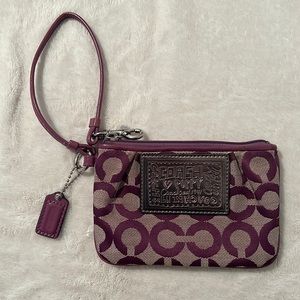 Coach Wristlet